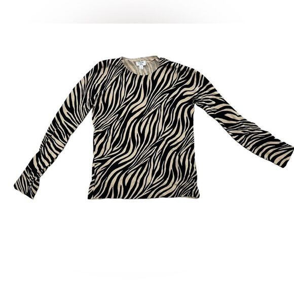 JCREW animal print sweater - Picture 1 of 3